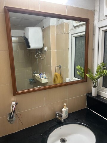 Bathroom in 3 BHK Apartment at Orchid Petals, Sector 49 – for Rent