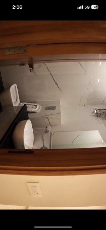 Bathroom in 3 BHK Builder Floor at Vasant Kunj – for Rent