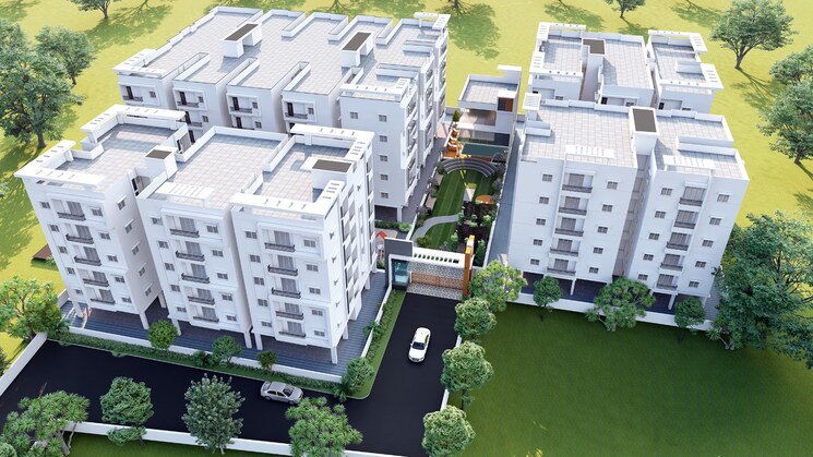 Master Plan, mcor-vilaasam 3 Bedroom 1500 Sq.Ft. Apartment In Ameenpur Hyderabad 8152546