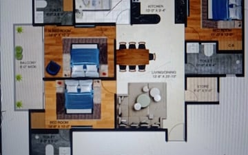 4 BHK Apartment For Sale in Sangwan Heights, Raj Nagar Extension