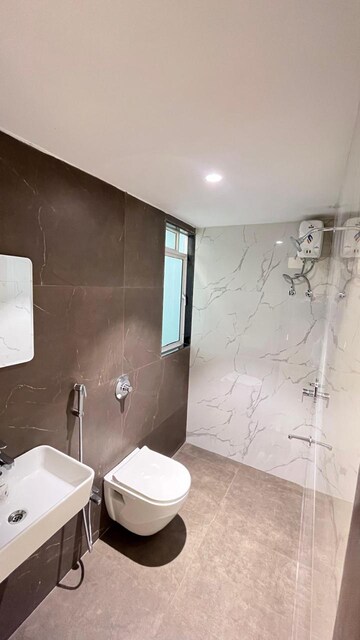 Bathroom in 2 BHK Apartment at Ruparel Sereno, Vasai East – for Sale