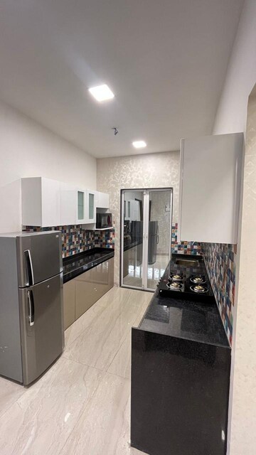Kitchen in 2 BHK Apartment at Ruparel Sereno, Vasai East – for Sale
