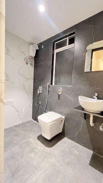 Bathroom in 2 BHK Apartment at Ruparel Sereno, Vasai East – for Sale