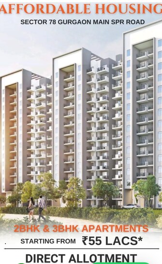 2 BHK Apartment For Resale in Krrish One Sector 78 Gurgaon  8152594