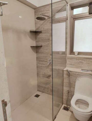 Attached Bathroom in 2.5 BHK Apartment at T Bhimjyani Neelkanth Woods Olivia, Ghodbunder Road – for Rent