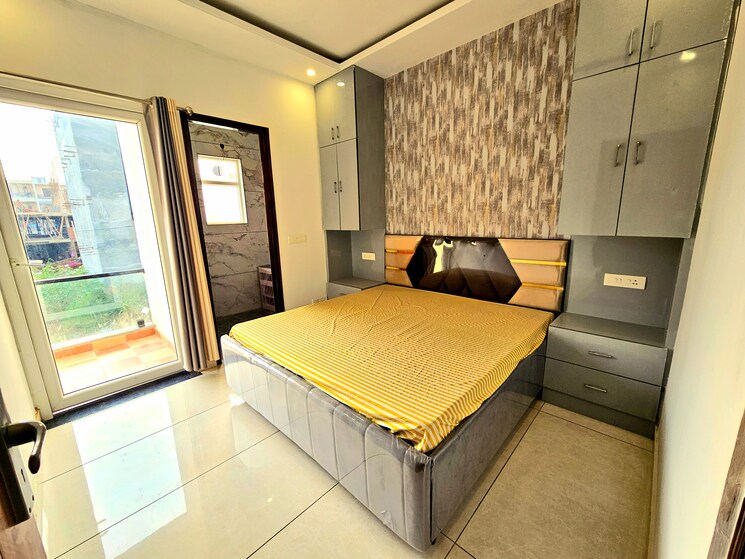 Bedroom, peer mucchalla 3 Bedroom 1215 Sq.Ft. Apartment In Peer Mucchalla Zirakpur 8152701
