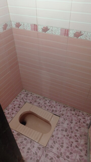 Bathroom in 1 BHK Apartment at Aashirwad Laxmi Narayan CHS, Dombivli West – for Rent