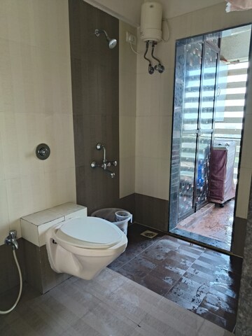 Bathroom in 1 BHK Apartment at Naupada – for Rent