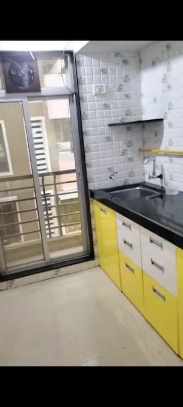 Kitchen in 1 BHK Apartment at Nirmal Heights Nala Sopara, Nalasopara West – for Rent