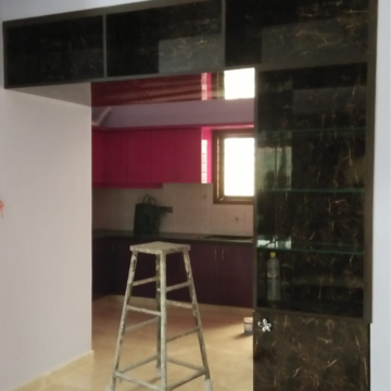 Kitchen in 3 BHK Builder Floor at Banashankari – for Rent