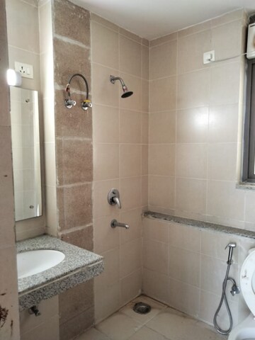 Bathroom in 2 BHK Apartment at Unitech Uniworld Gardens 2, Sector 47 – for Rent