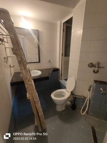 Bathroom in 3 BHK Apartment at Hiranandani Gardens Eternia, Powai – for Rent