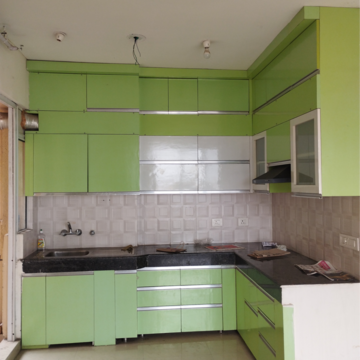 Kitchen in 2 BHK Apartment at Aditya City Apartments, Shahpur Bamheta – for Rent