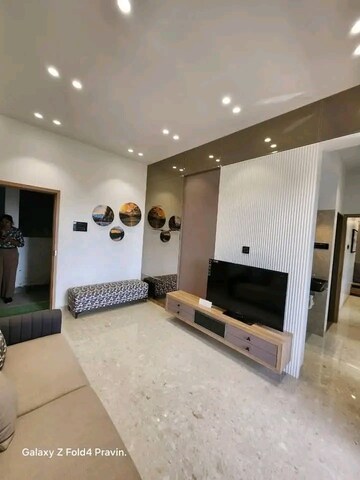 Living Room in 1 BHK Apartment at Jeevdani Oakwood, Nalasopara West – for Sale