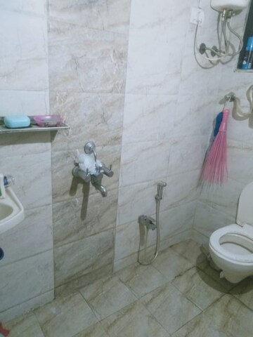 Bathroom in 2 BHK Apartment at Giriraj Patil Residency, Kharghar – for Rent