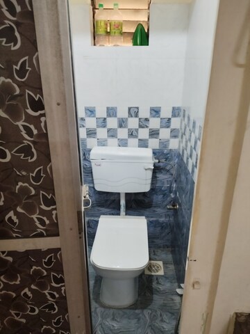 Bathroom in 1.5 BHK Apartment at Sahyadri Niwas CHS, Sanpada – for Rent