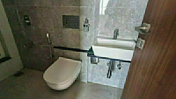 Master Bedroom in 3 BHK Apartment at Group Seven Rushi Heights, Goregaon East – for Sale
