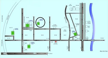 3 BHK Apartment – Map Location View at Amrapali Exotica, Sector 50 - for Rent