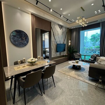 Living Room in 3 BHK Apartment at Sheth 72 West, Yamnuna Nagar – for Sale