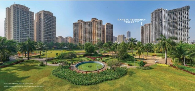 Garden, k-raheja-raheja-residency 3 Bedroom 1375 Sq.Ft. Apartment In Malad East Mumbai 8153449