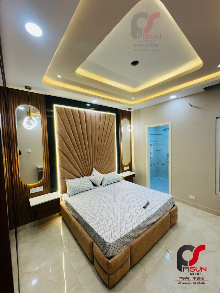 Bedroom, kharar mohali road 3 Bedroom 150 Sq.Yd. Builder Floor In Kharar Mohali Road Kharar 8153560