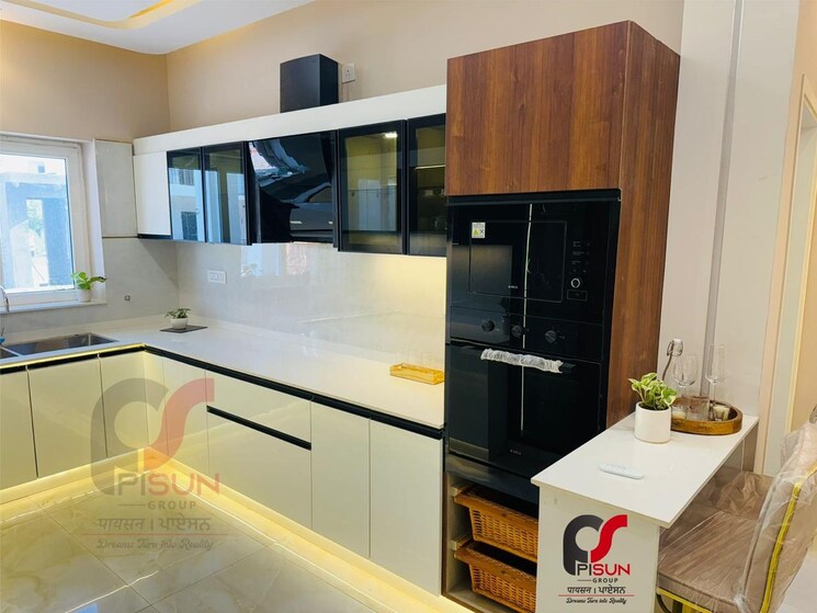 Kitchen, kharar mohali road 3 Bedroom 150 Sq.Yd. Builder Floor In Kharar Mohali Road Kharar 8153560