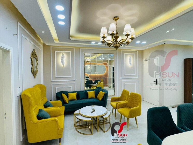 Living Room, kharar mohali road 3 Bedroom 150 Sq.Yd. Builder Floor In Kharar Mohali Road Kharar 8153560