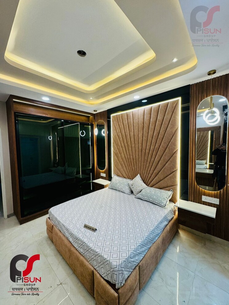 Bedroom, kharar mohali road 3 Bedroom 150 Sq.Yd. Builder Floor In Kharar Mohali Road Kharar 8153560