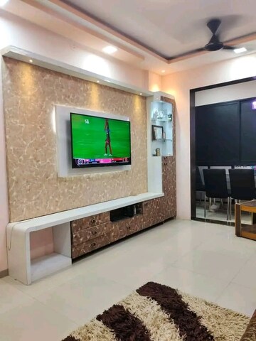 Living Room in 2 BHK Apartment at Vini Heights, Nalasopara West – for Sale