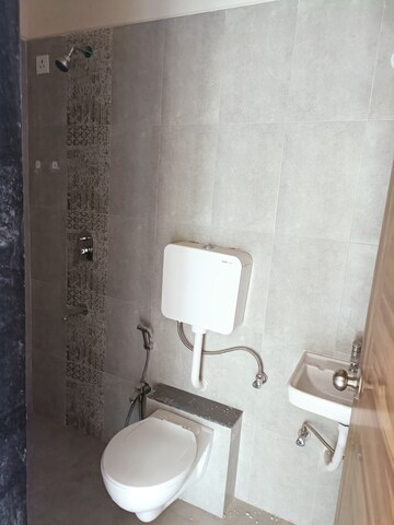 Bathroom in 1 BHK Apartment at K M Horizon Palms III, Owale – for Sale