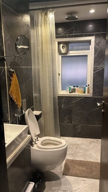 Bathroom in 1 BHK Apartment at Veer One, Vasai East – for Sale