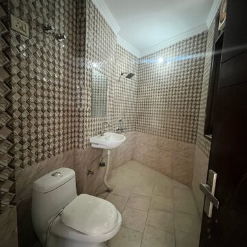Bathroom in 2 BHK Builder Floor at Chattarpur – for Sale