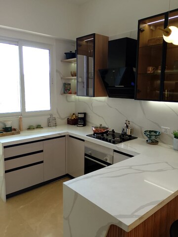Kitchen in 3 BHK Apartment at Godrej Vriksha, Sector 103 – for Sale