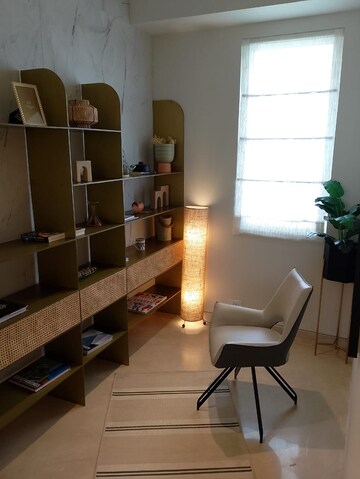 Living Room in 3 BHK Apartment at Godrej Vriksha, Sector 103 – for Sale