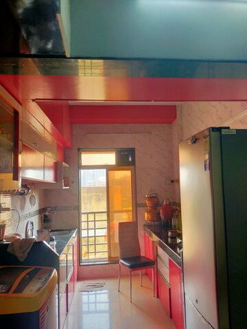 Kitchen in 2 BHK Apartment at Agarwal Solitaire, Virar West – for Sale