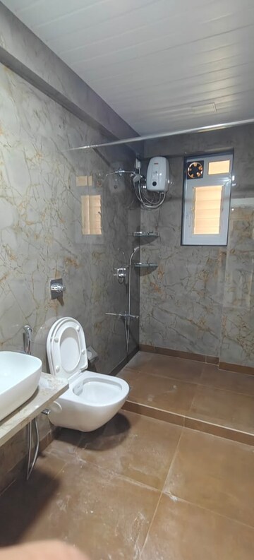 Bathroom in 2 BHK Apartment at Lloyds Garden, Prabhadevi – for Rent