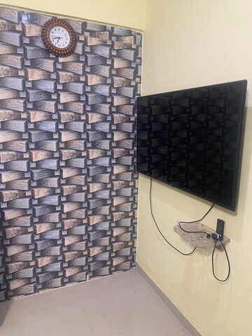 Living Room in 1 BHK Apartment at Green Valley Metropolis, Taloja – for Rent