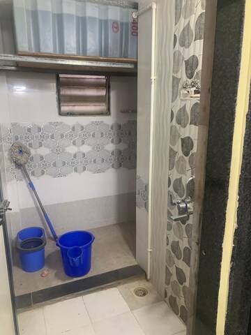 Bathroom in 1 BHK Apartment at Green Valley Metropolis, Taloja – for Rent