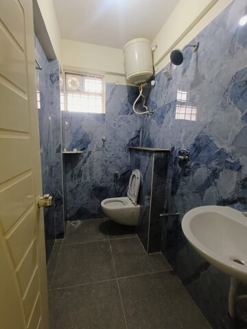 Bathroom in 3 BHK Apartment at Kaggadasapura – for Rent