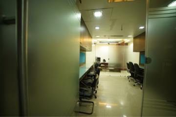 Staircase in  Office Space at Bestfield, Netaji Subhash Place – for Rent