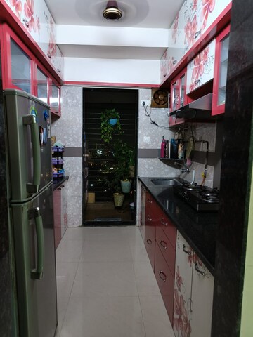 Kitchen in 1 BHK Apartment at Naupada – for Rent
