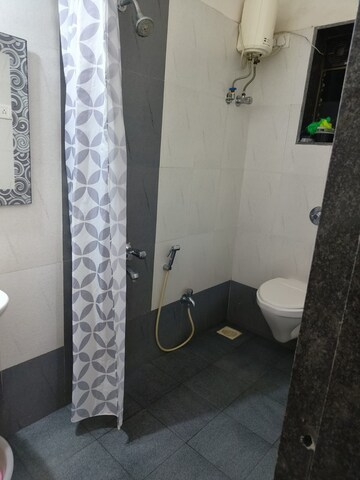 Bathroom in 1 BHK Apartment at Naupada – for Rent