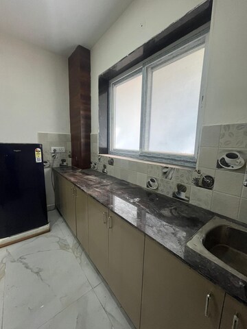 Kitchen in 1 BHK Builder Floor at Ansal Sushant Lok I, Sector 43 – for Rent