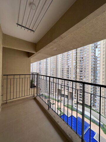 Staircase in 2 BHK Apartment at Bhartiya Nikoo Homes Phase 2, Thanisandra Main Road – for Rent