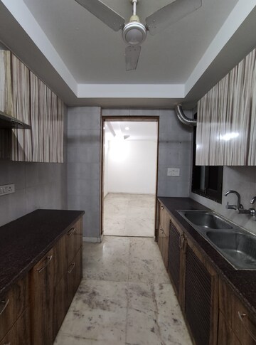 Kitchen in 3 BHK Apartment at Vasant Kunj – for Rent