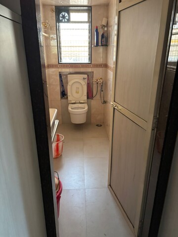 Bathroom in 2 BHK Apartment at Mahim West – for Rent