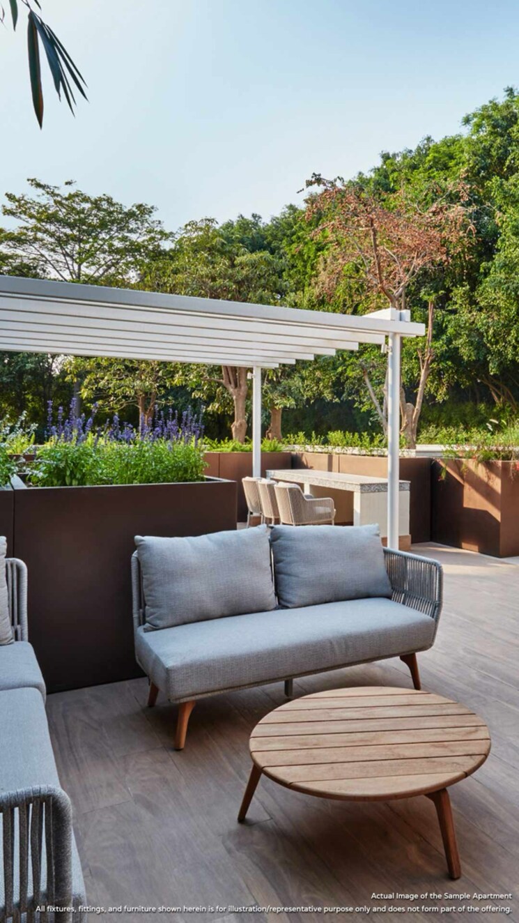 Living Room, dlf-the-grove 4 Bedroom 2430 Sq.Ft. Builder Floor In Dlf Phase V Gurgaon 8154833