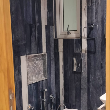 Building Lobby in 4 BHK Builder Floor at Janakpuri – for Rent
