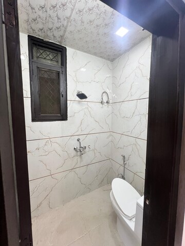 Bathroom in 2 BHK Builder Floor at Pratap Vihar – for Sale