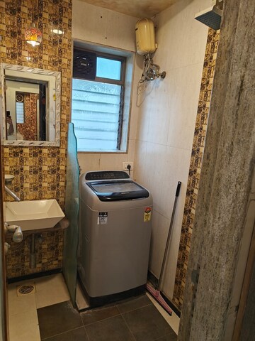 Bathroom in 2 BHK Apartment at Bandra West – for Rent